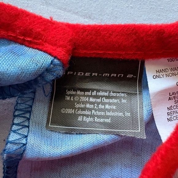 Halloween Kids Spiderman 2 Costume Jumpsuit Only Size 7-10 No Mask - Picture 8 of 16